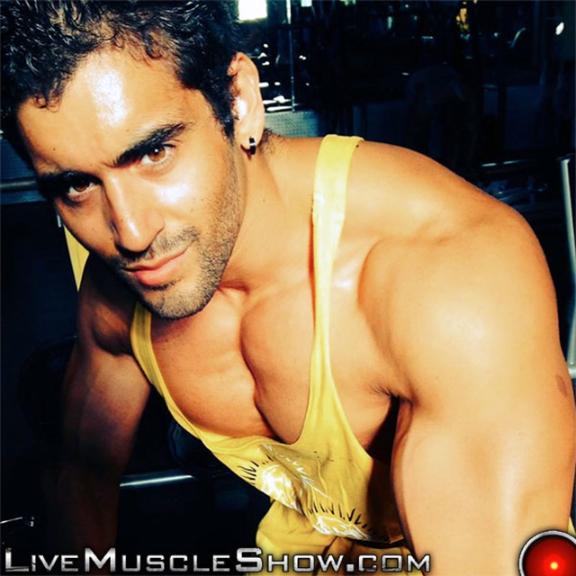 live muscle show  Luciano Damato (aka Angelo Antonio) 