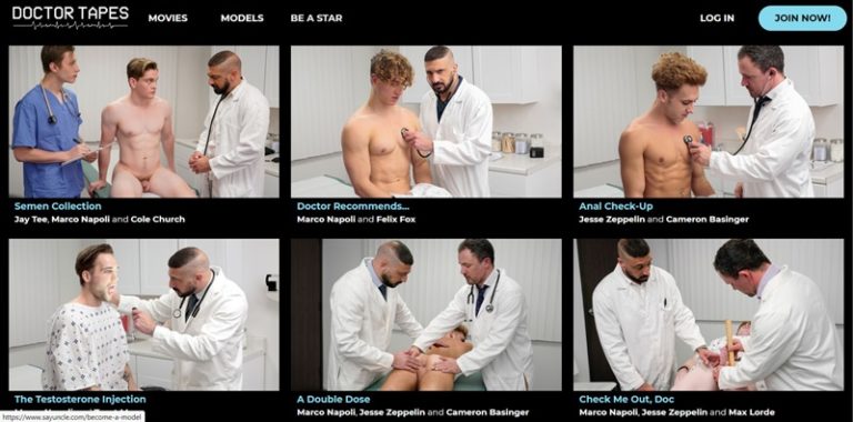 Doctor Tapes Say Uncle Network Honest Gay Porn Site Review 768x380 - Doctor Tapes – Gay Porn Site Review