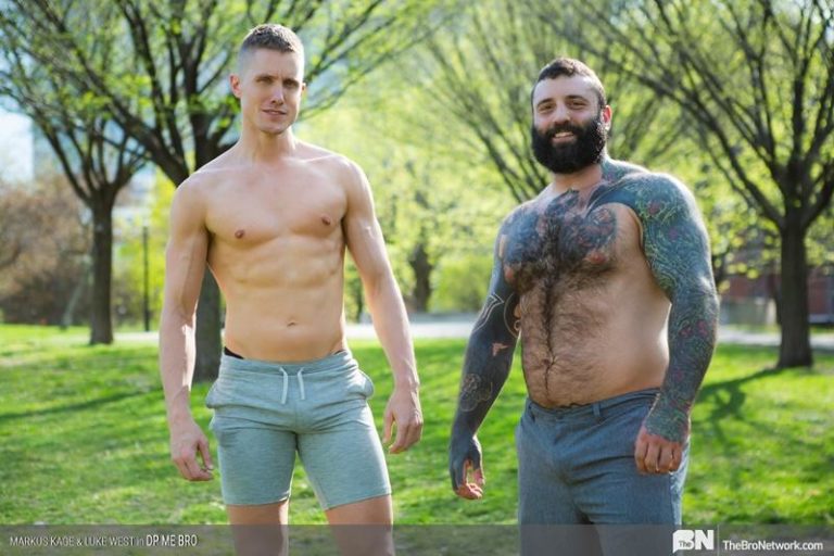 Sexy ripped young muscle stud Luke West bubble butt raw fucked bearded bear Markus Kage 0 gay porn pics 768x512 - Sexy ripped young muscle stud Luke West’s bubble butt raw fucked by bearded bear Markus Kage